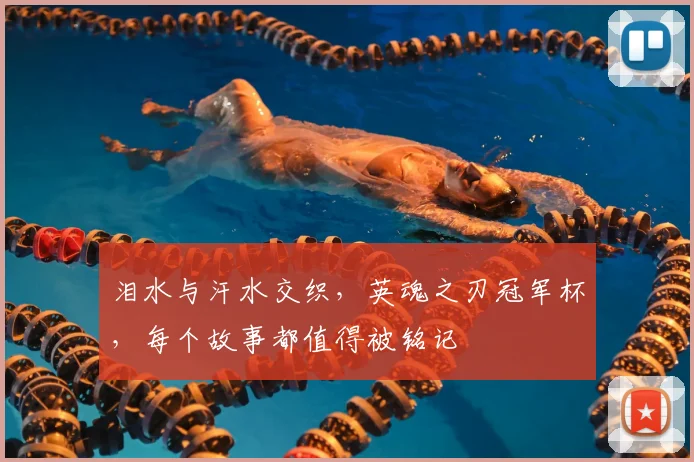 泪水与汗水交织，英魂之刃冠军杯，每个故事都值得被铭记