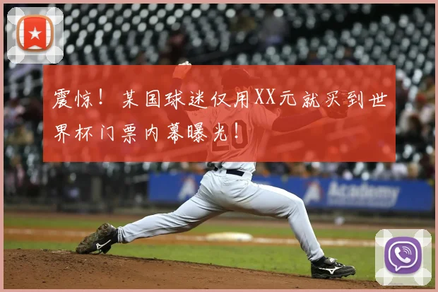 震惊！某国球迷仅用XX元就买到世界杯门票内幕曝光！